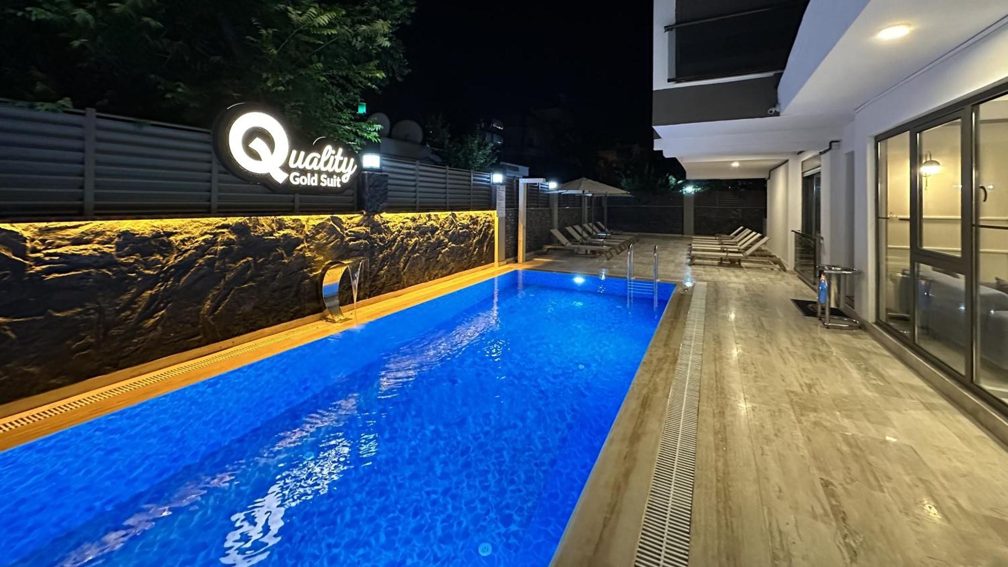 Quality Gold Suite Hotel Antália Exterior foto