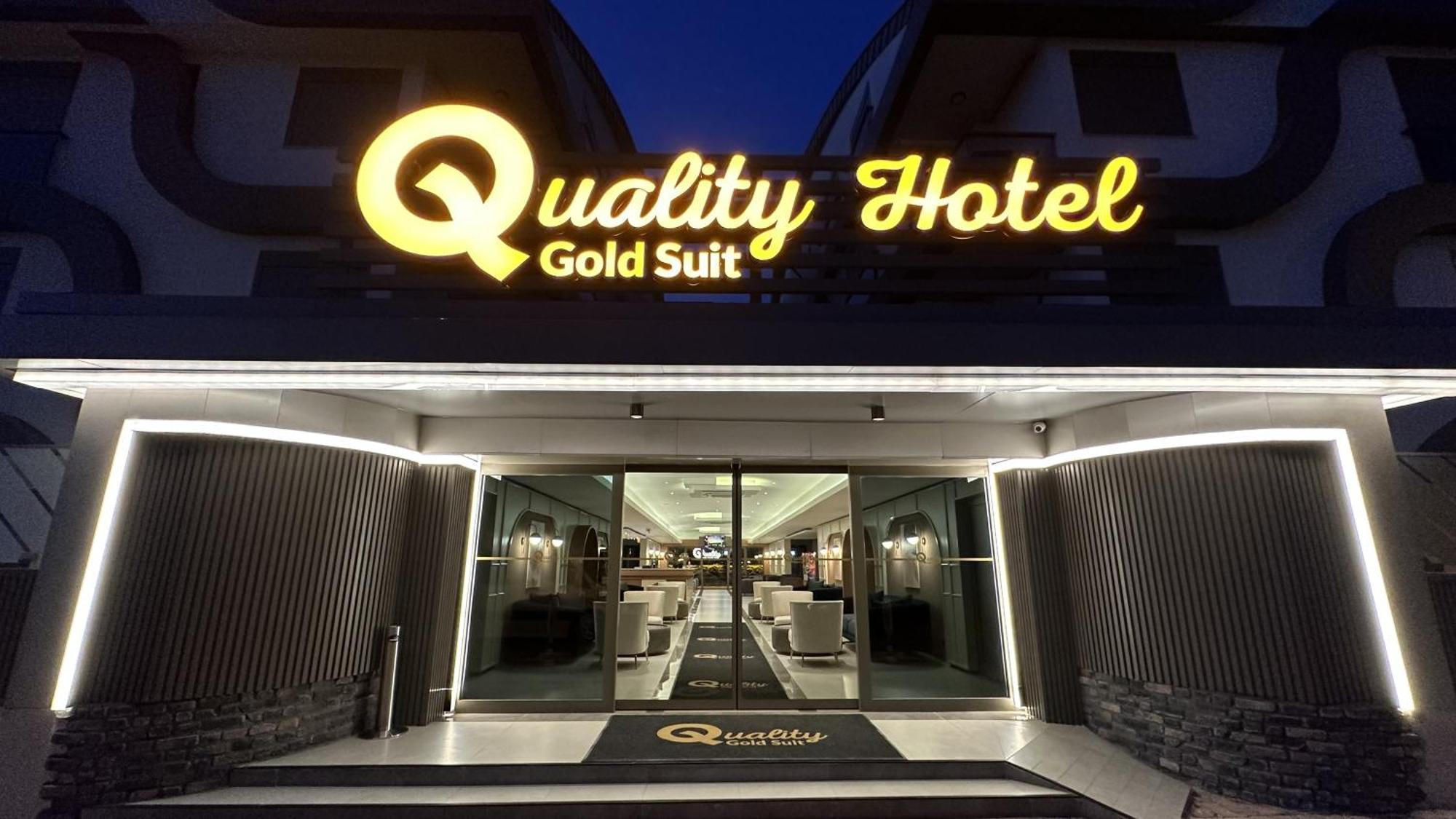 Quality Gold Suite Hotel Antália Exterior foto